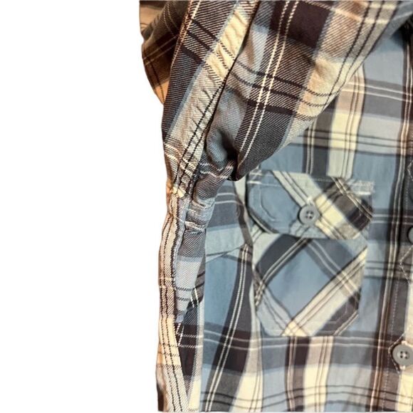 3 for $30! Super dry plaid shirt. Size large. - Picture 3 of 11